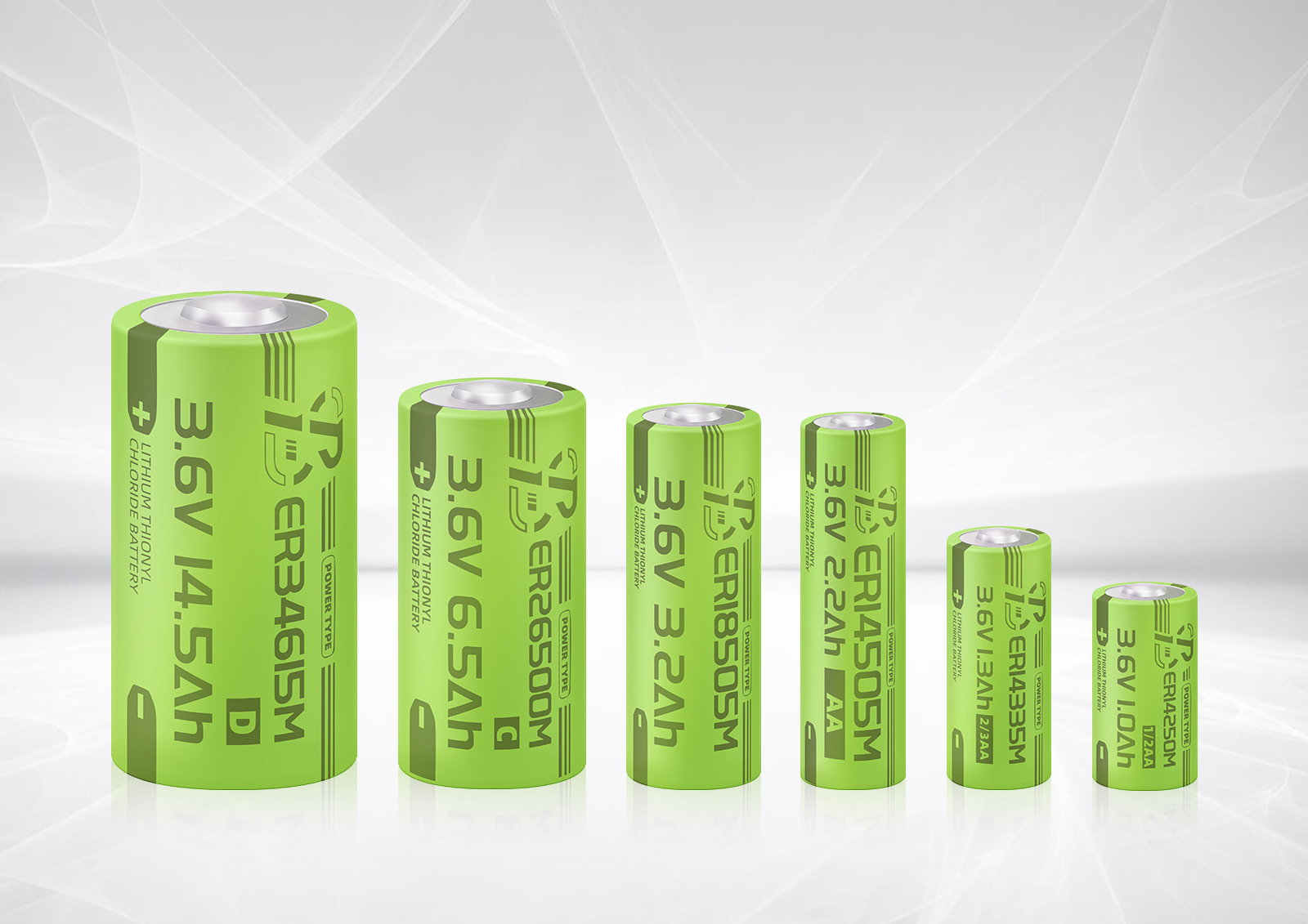POWER TYPE - ER Li-SOCl₂ Battery