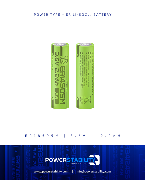 PSY-POWER TYPE - ER14505M-3.6V-2.2Ah