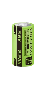 ER17335H-3.6V 2.2AH-Lithium Thionyl Chloride Battery-A